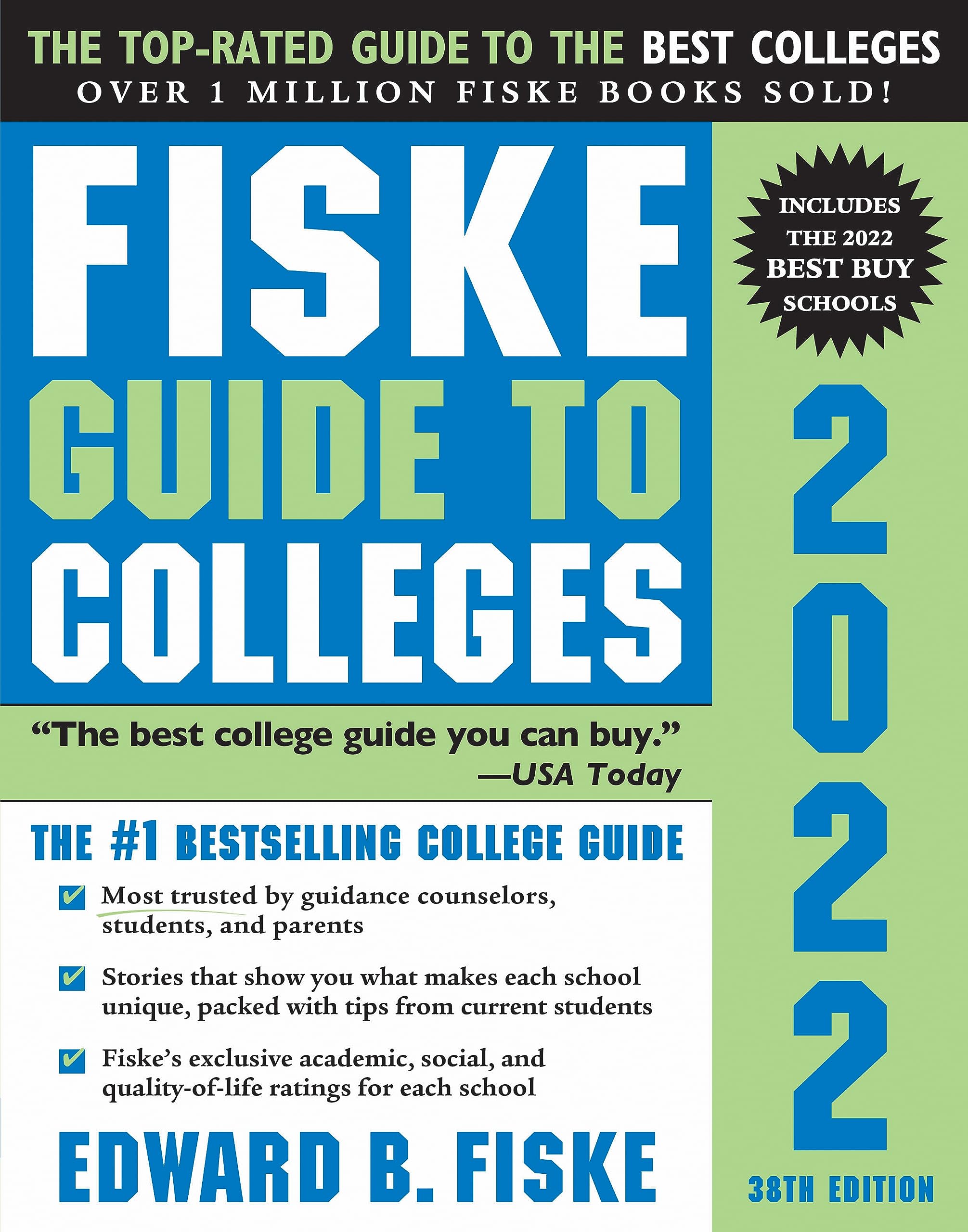 Fiske Guide to Colleges 2022 book