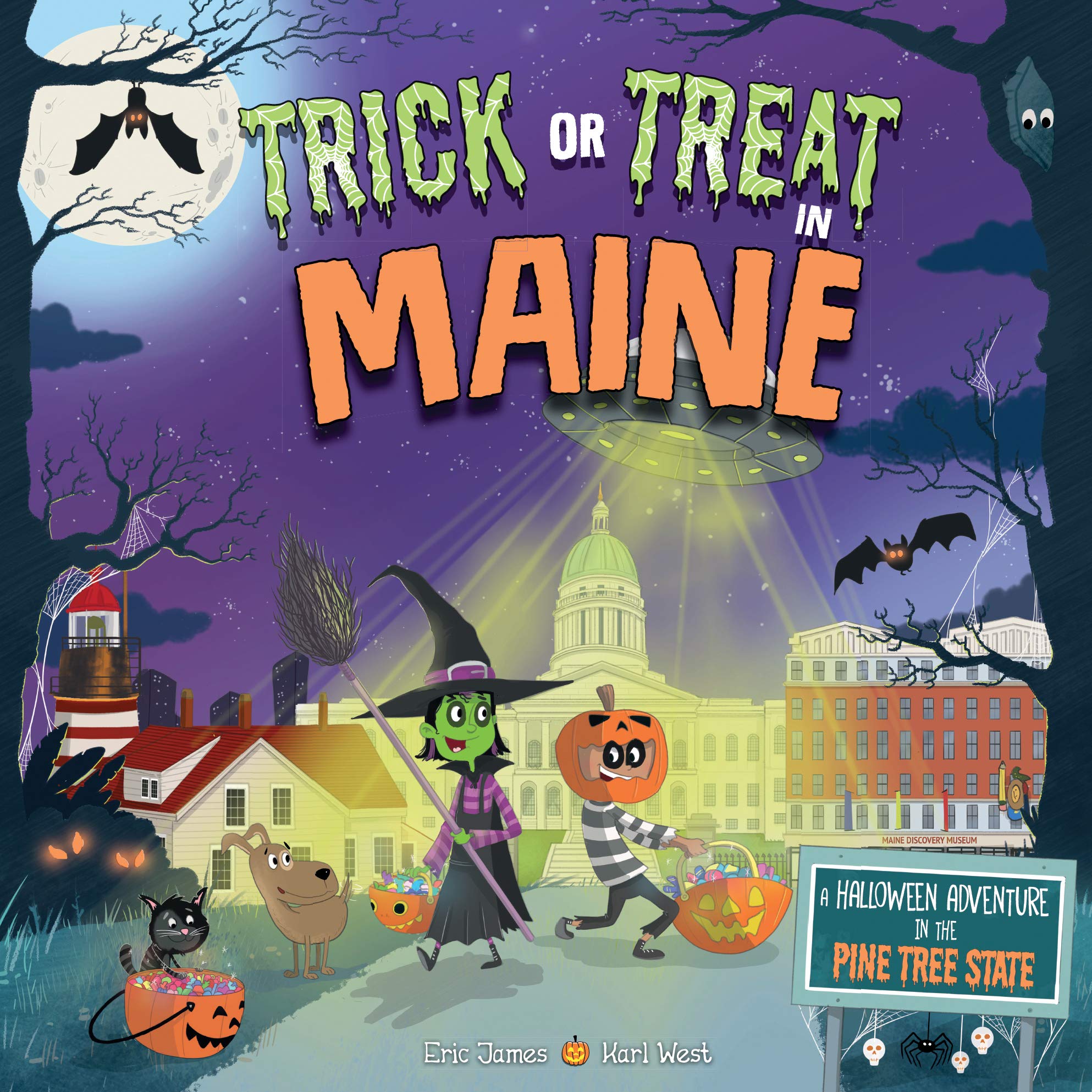 Trick or Treat in Maine: A Halloween Adventure in the Pine Tree State Non-fiction