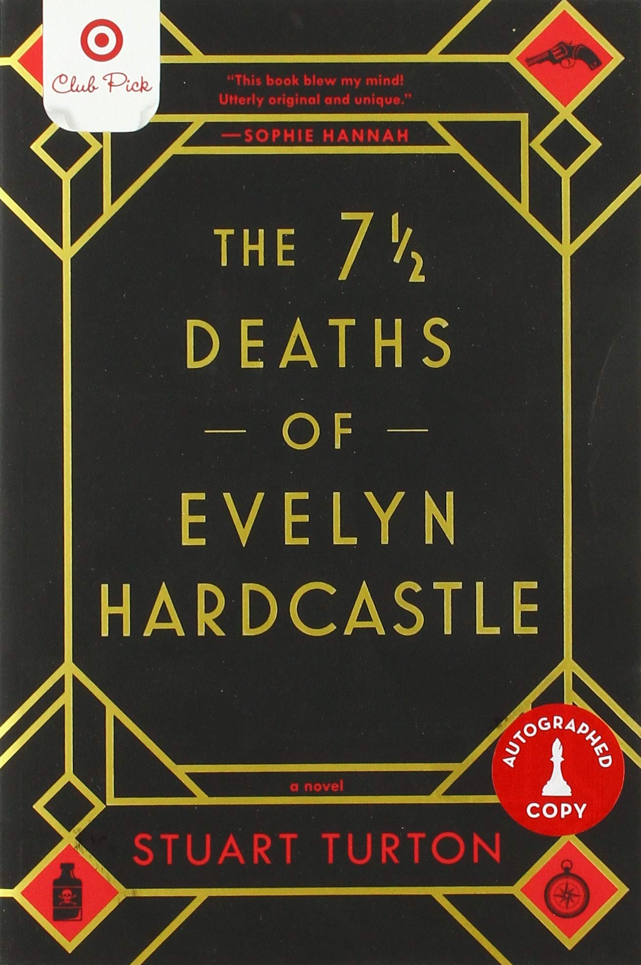 7 ½ Deaths of Evelyn Hardcastle - Target Book Club Edition Contemporary literature