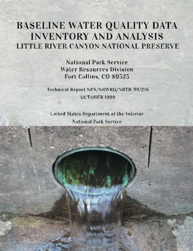 Baseline Water Quality Data Inventory and Analysis: Little River Canyon National Preserve Mathematics