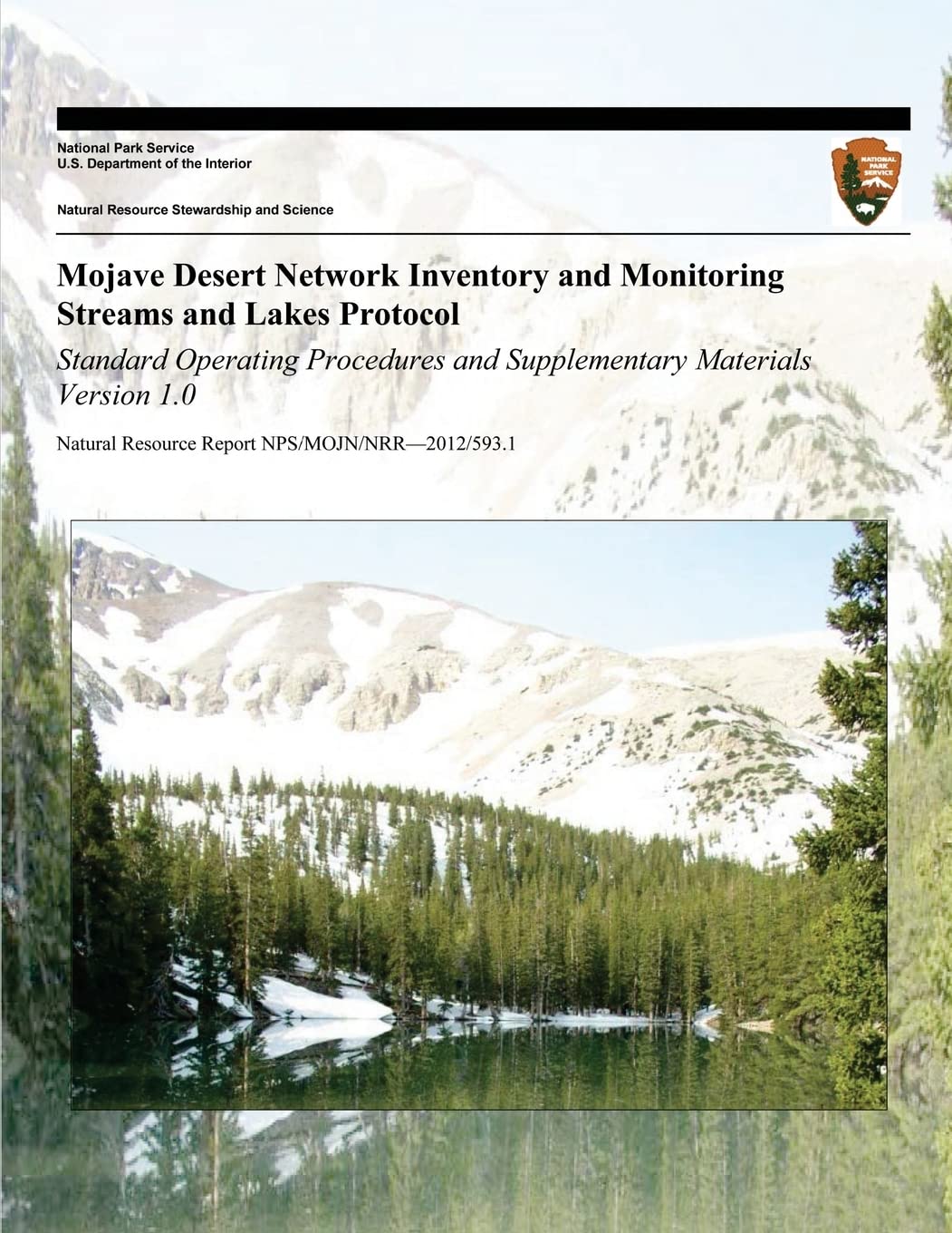 Mojave Desert Network Inventory and Monitoring Streams and Lakes Protocol: Standard Operating Procedures and Supplementary Materials Version 1.0 Mathematics