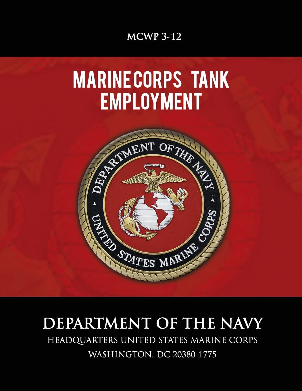 Marine Corps Tank Employment Reference Books