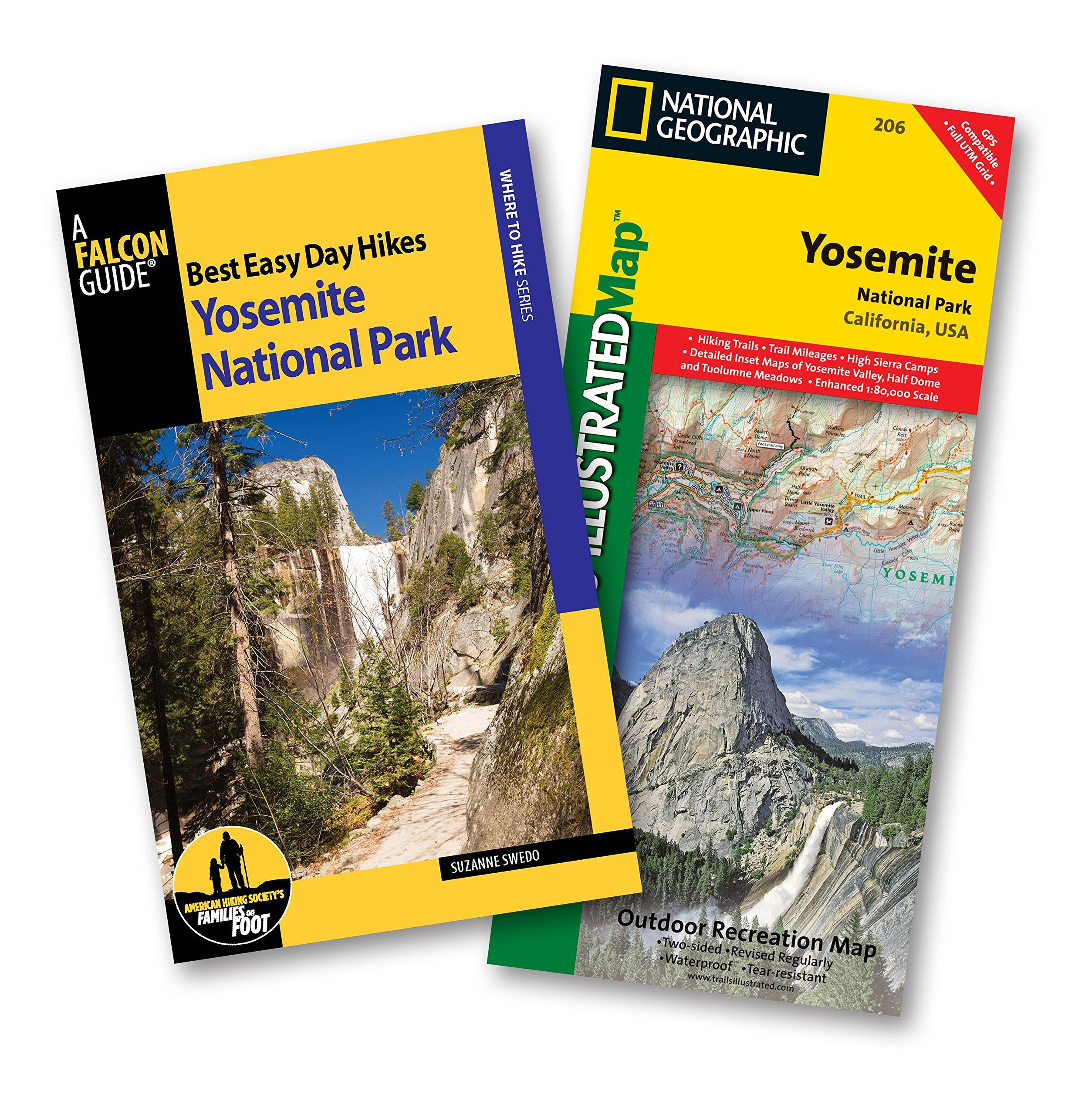 Falcon Guide Best Easy Day Hikes Yosemite National Park + National Geographic Trails Illustrated Map Yosemite National Park California, USA (Best Easy Day Hikes Series) Leisure, Home & Garden