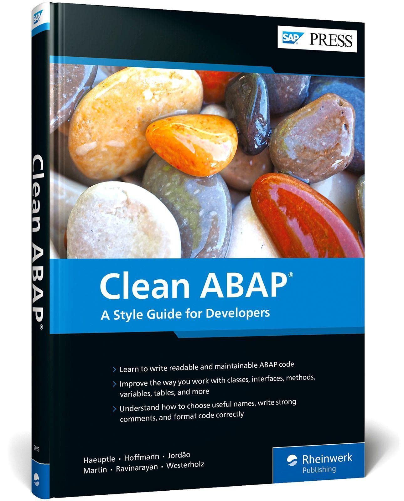 Product Image: Clean ABAP: A Style Guide for Developers (SAP PRESS: englisch)