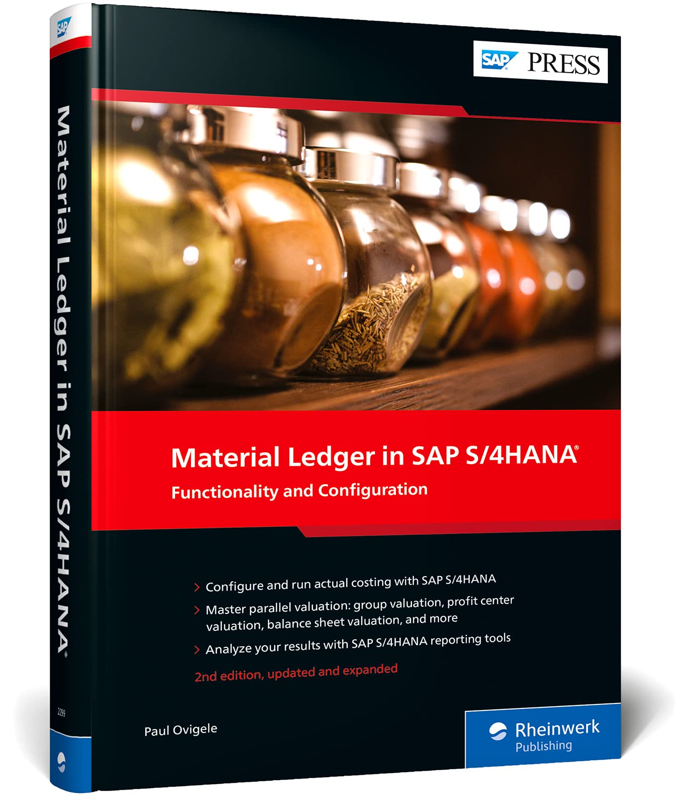 Product Image: Material Ledger in SAP S/4HANA: Functionality and Configuration (SAP PRESS: englisch)