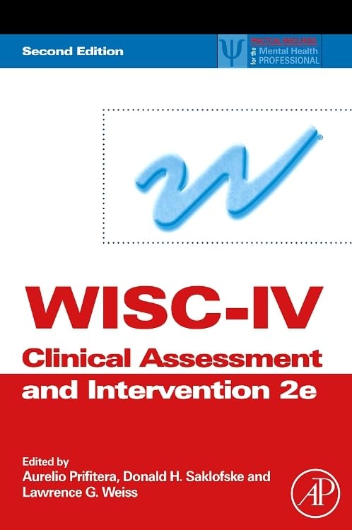 Product Image: Wisc-IV Clinical Assessment and Intervention