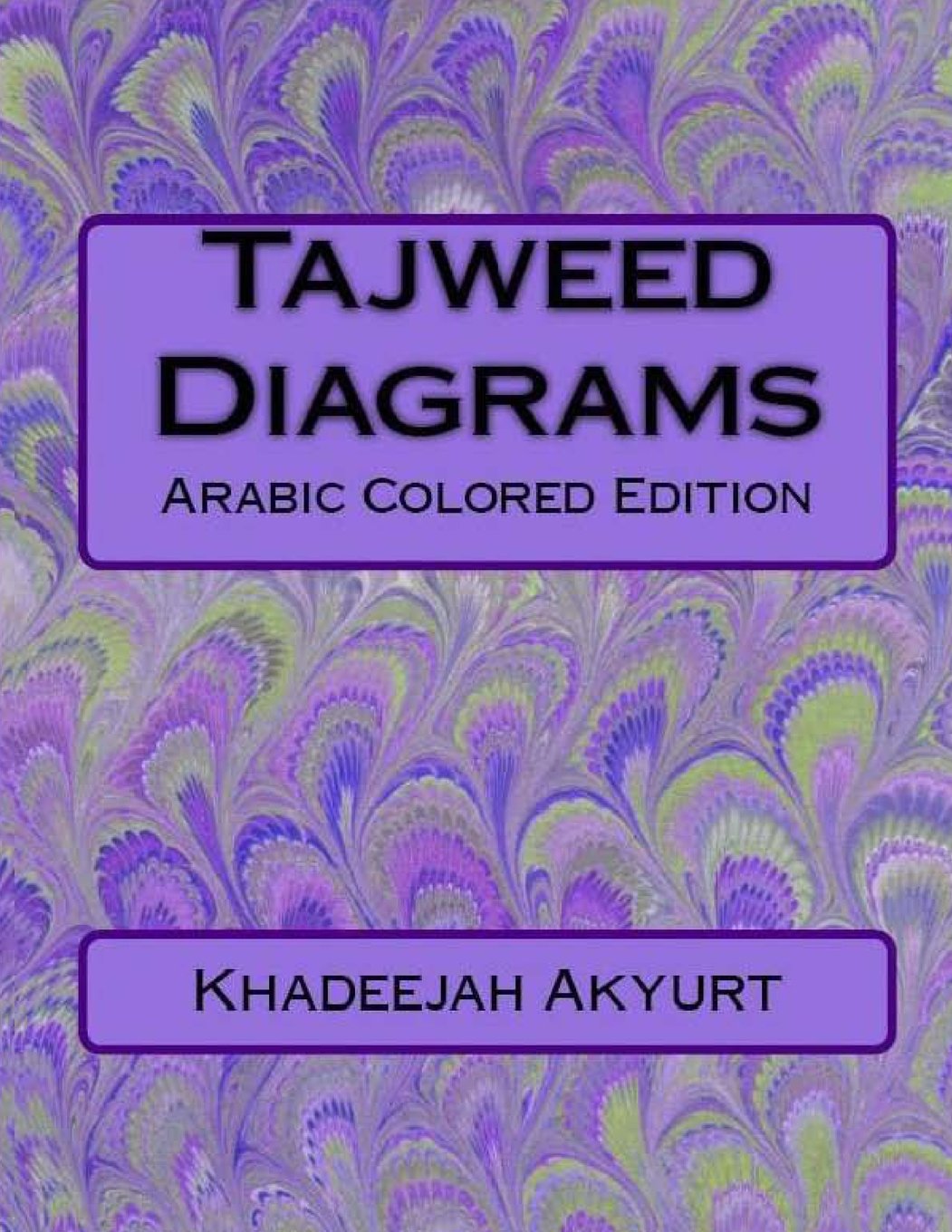 Tajweed Diagrams: Arabic Colored Edition Study Guides
