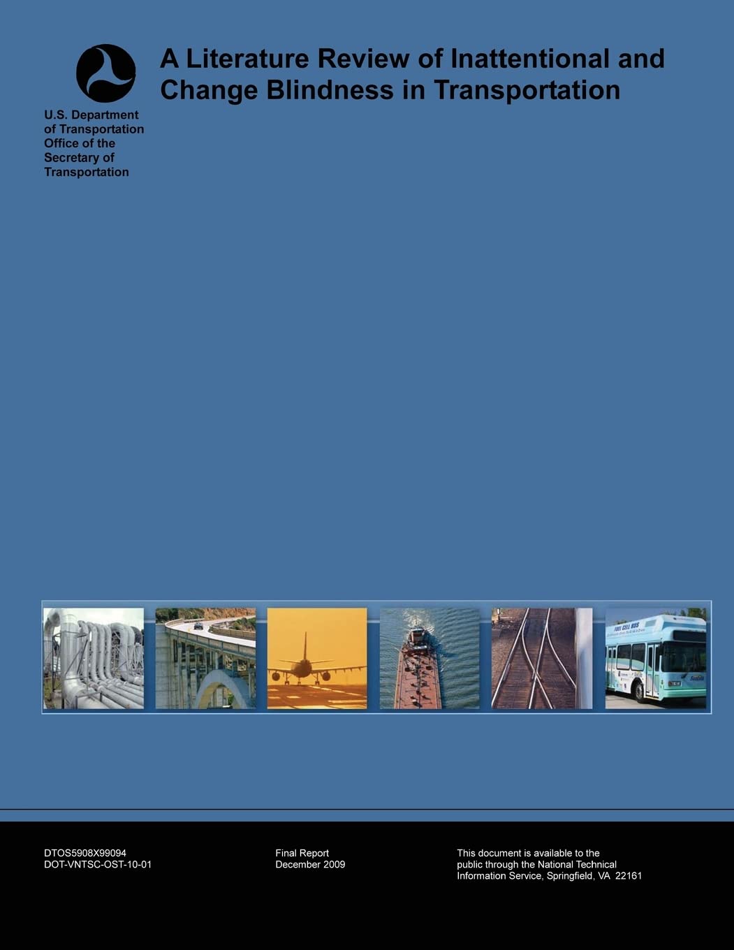 A Literature Review of Inattentional and Change Blindness in Transportation Books