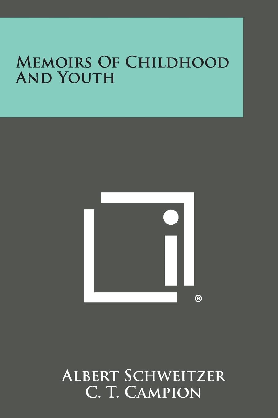 Memoirs of Childhood and Youth Contemporary literature