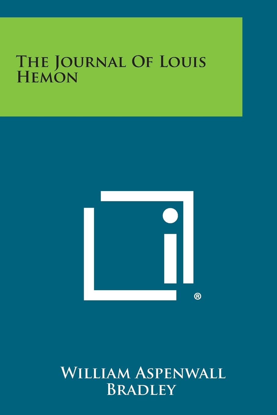 The Journal of Louis Hemon Contemporary literature