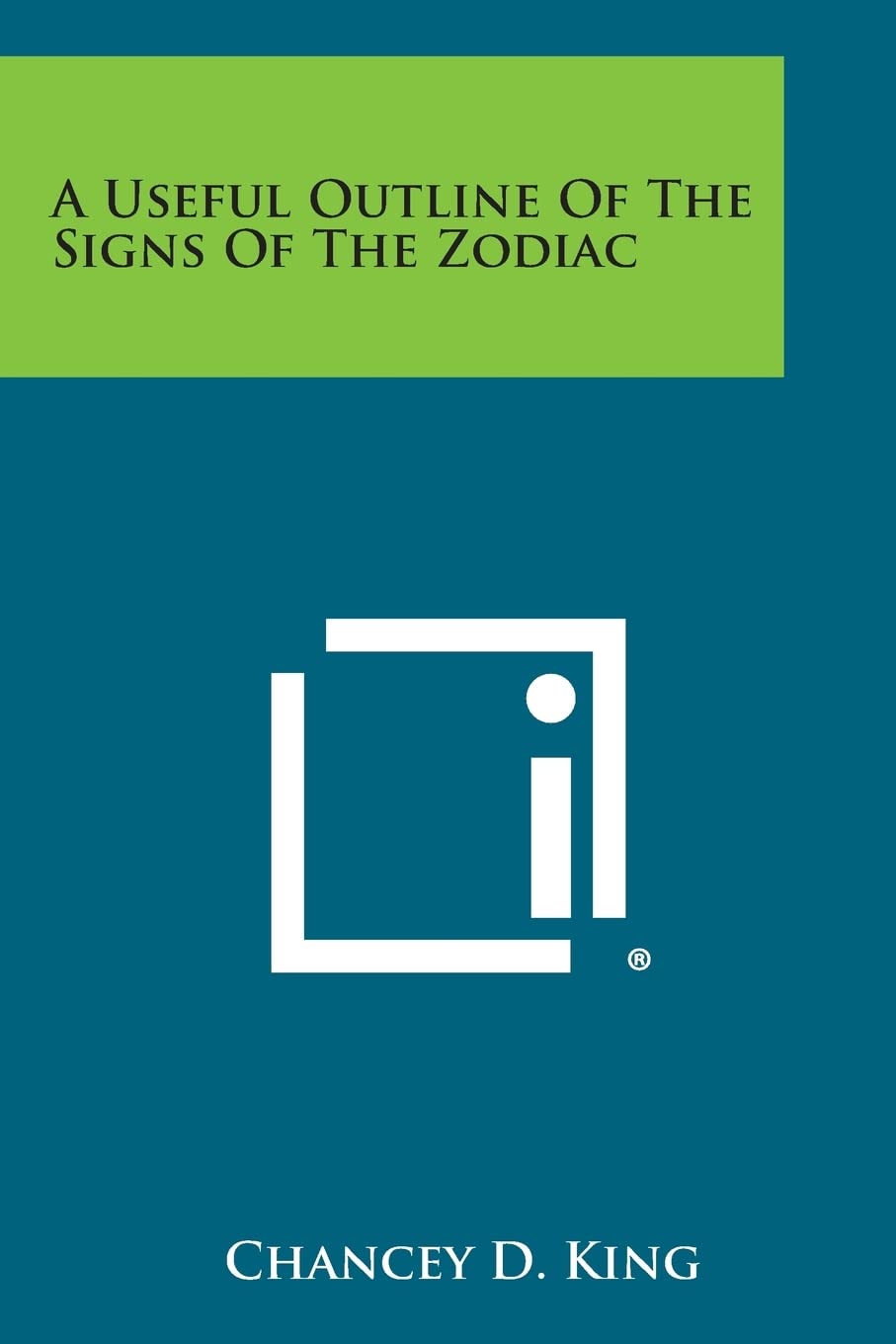 A Useful Outline of the Signs of the Zodiac Contemporary literature