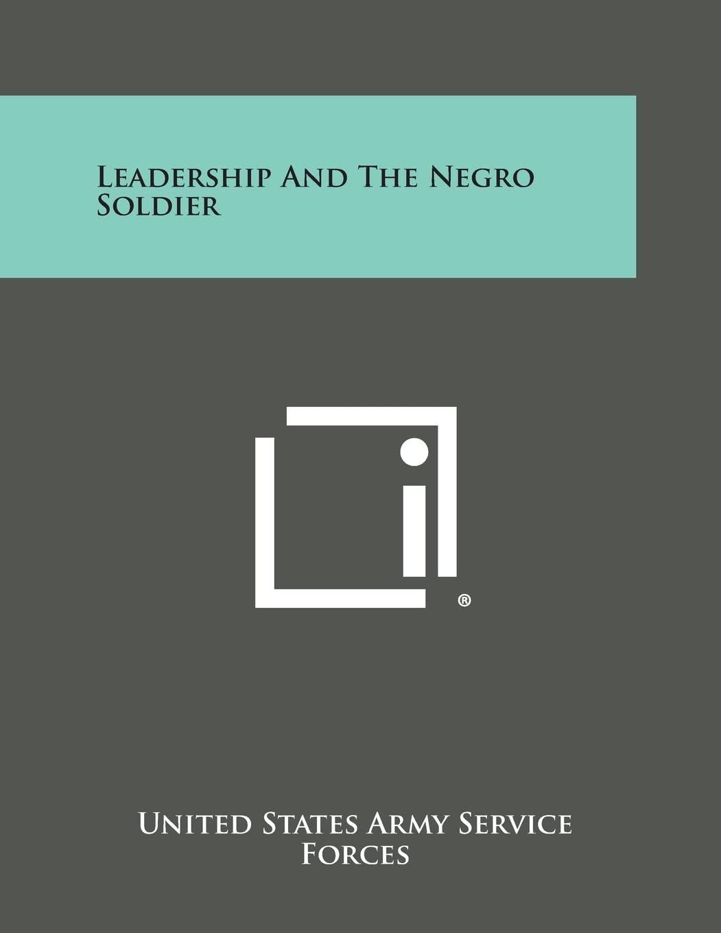 Leadership and the Negro Soldier Contemporary literature