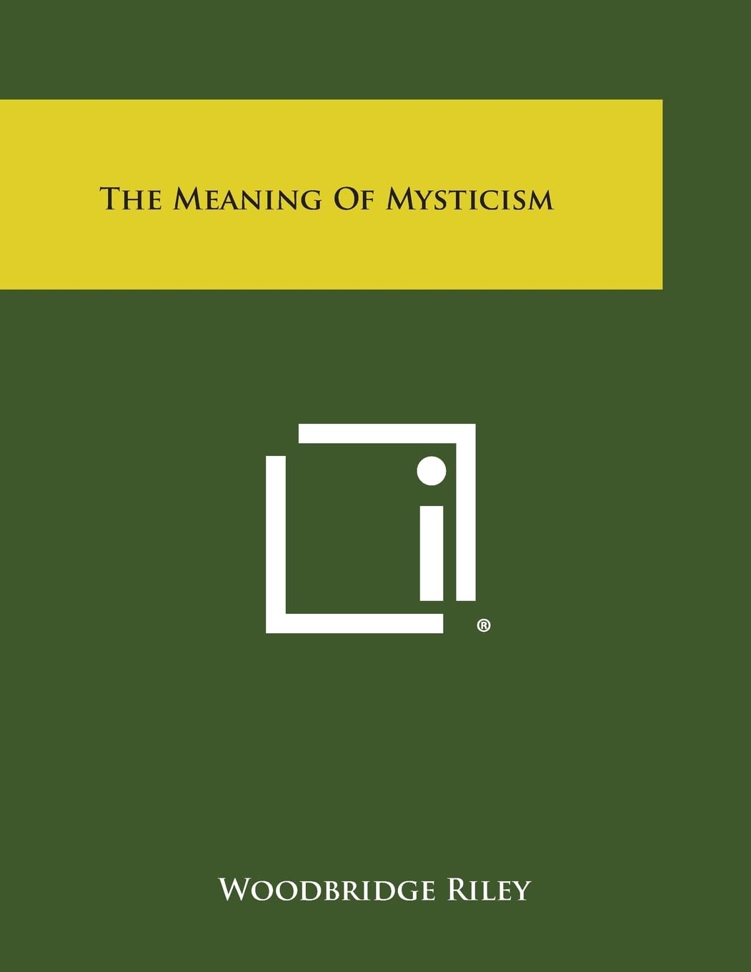The Meaning of Mysticism Contemporary literature