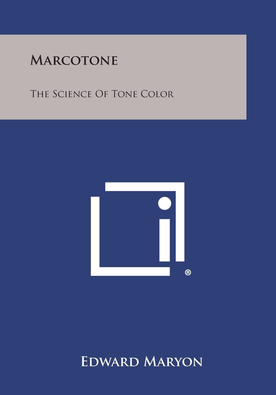 Marcotone: The Science of Tone Color Contemporary literature