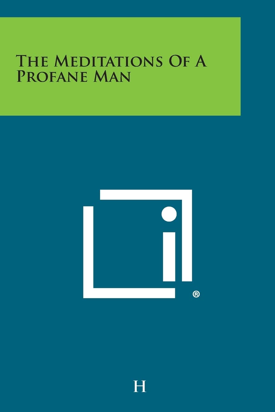 Product Image: The Meditations of a Profane Man