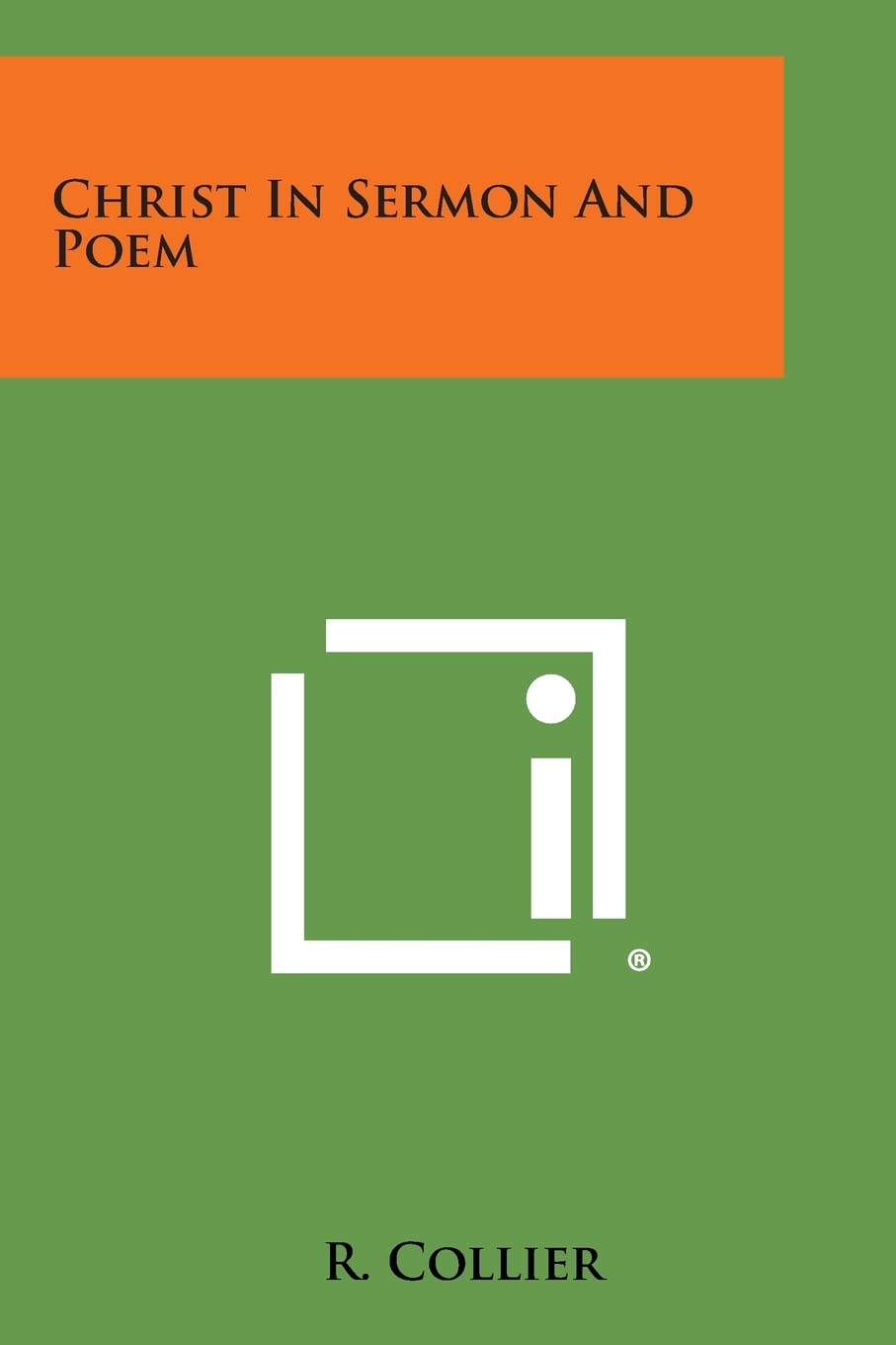 Product Image: Christ in Sermon and Poem