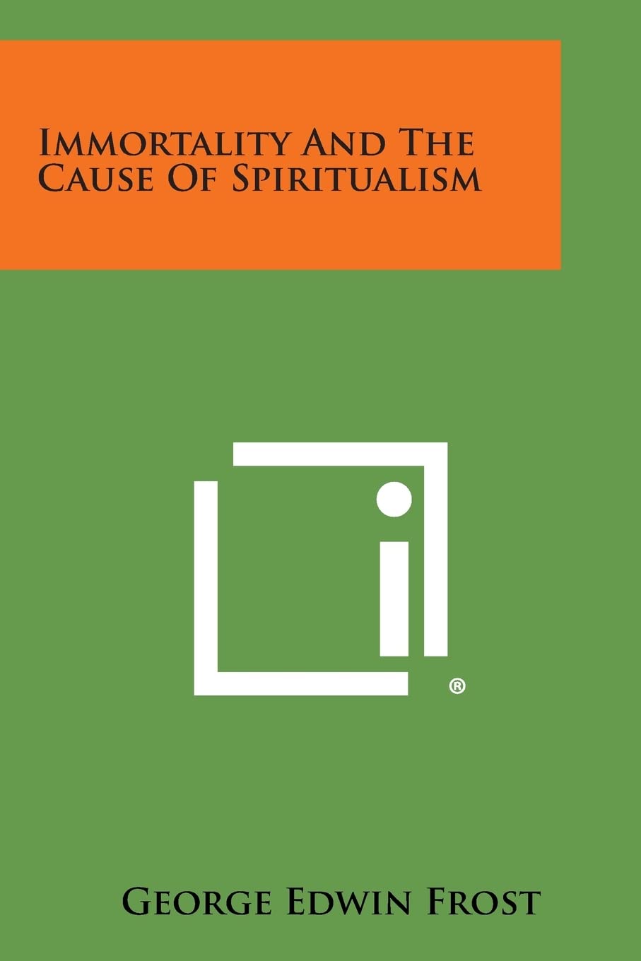 Immortality and the Cause of Spiritualism Contemporary literature