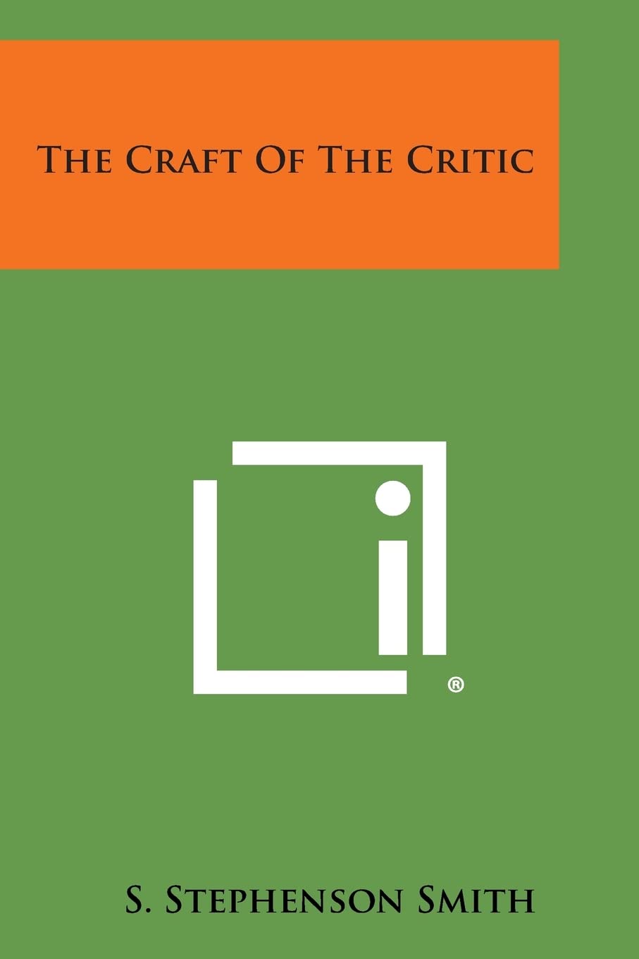 The Craft of the Critic Contemporary literature