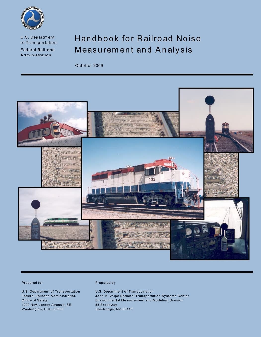 Handbook for Railroad Noise Measurement and Analysis Books