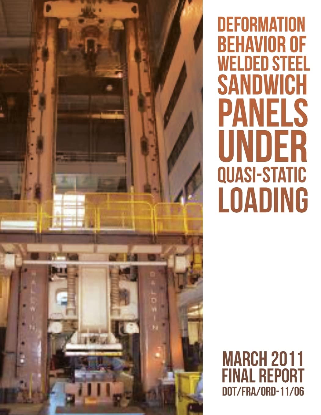 Deformation Behavior of Welded Steel Sandwich Panels under Quasi-Static Loading Books