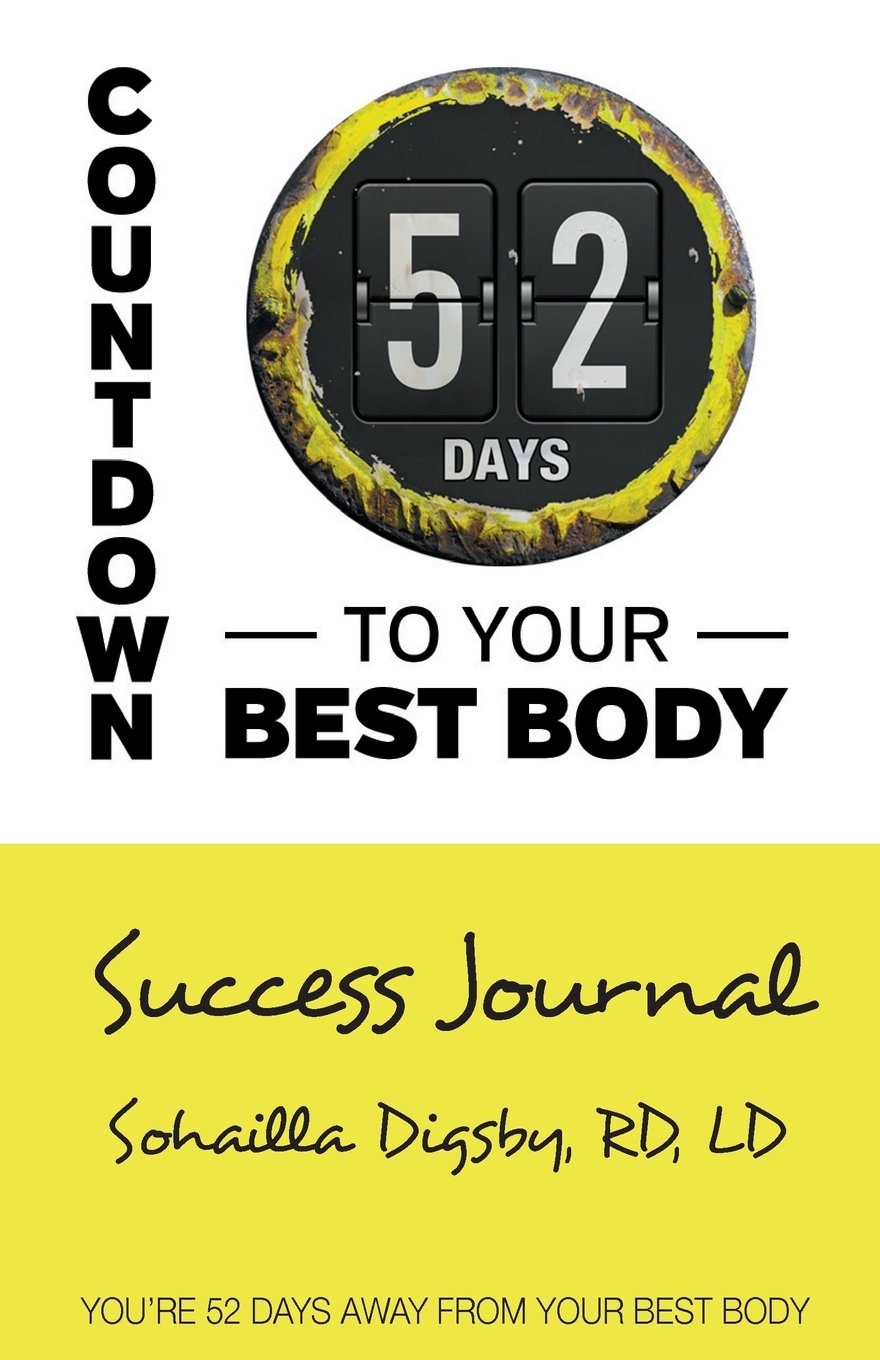 Countdown to Your Best Body: Success Journal Health, Nutrition & Fitness