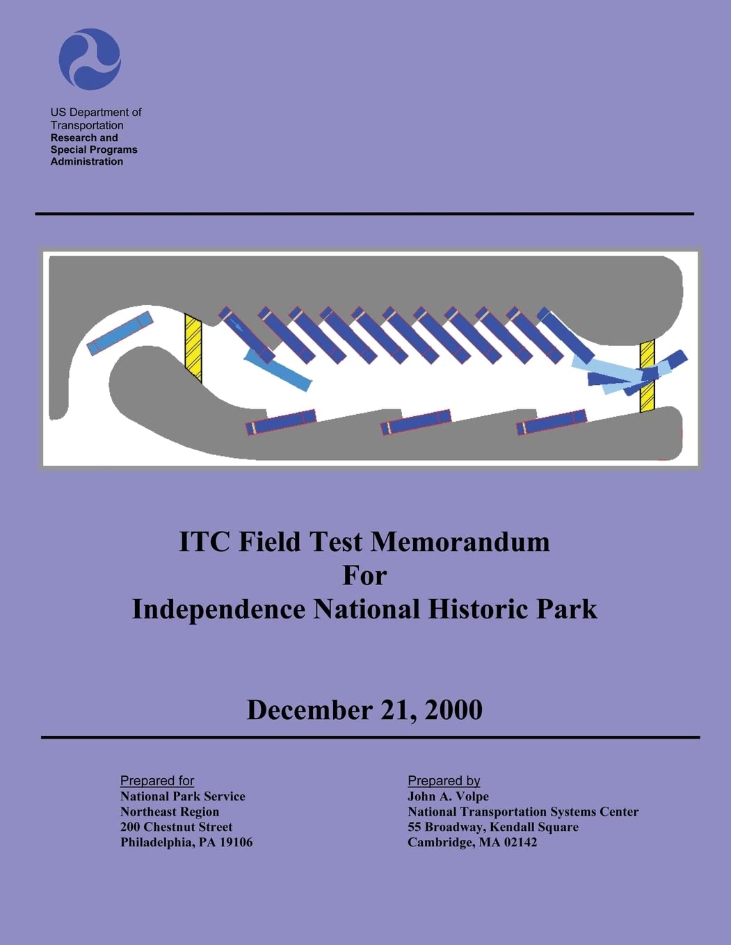 ITC Field Test Memorandum for Independence National Historical Park: December 21, 2000 Books