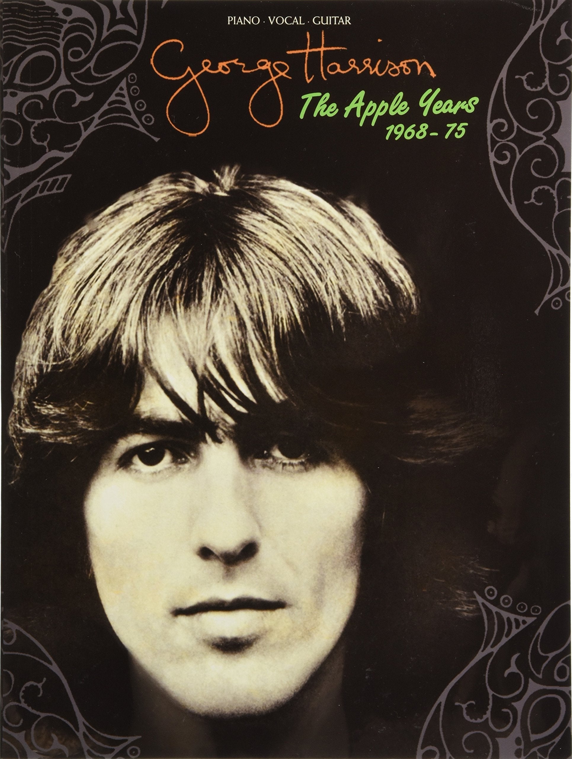 George harrison - the apple years piano, voix, guitare book