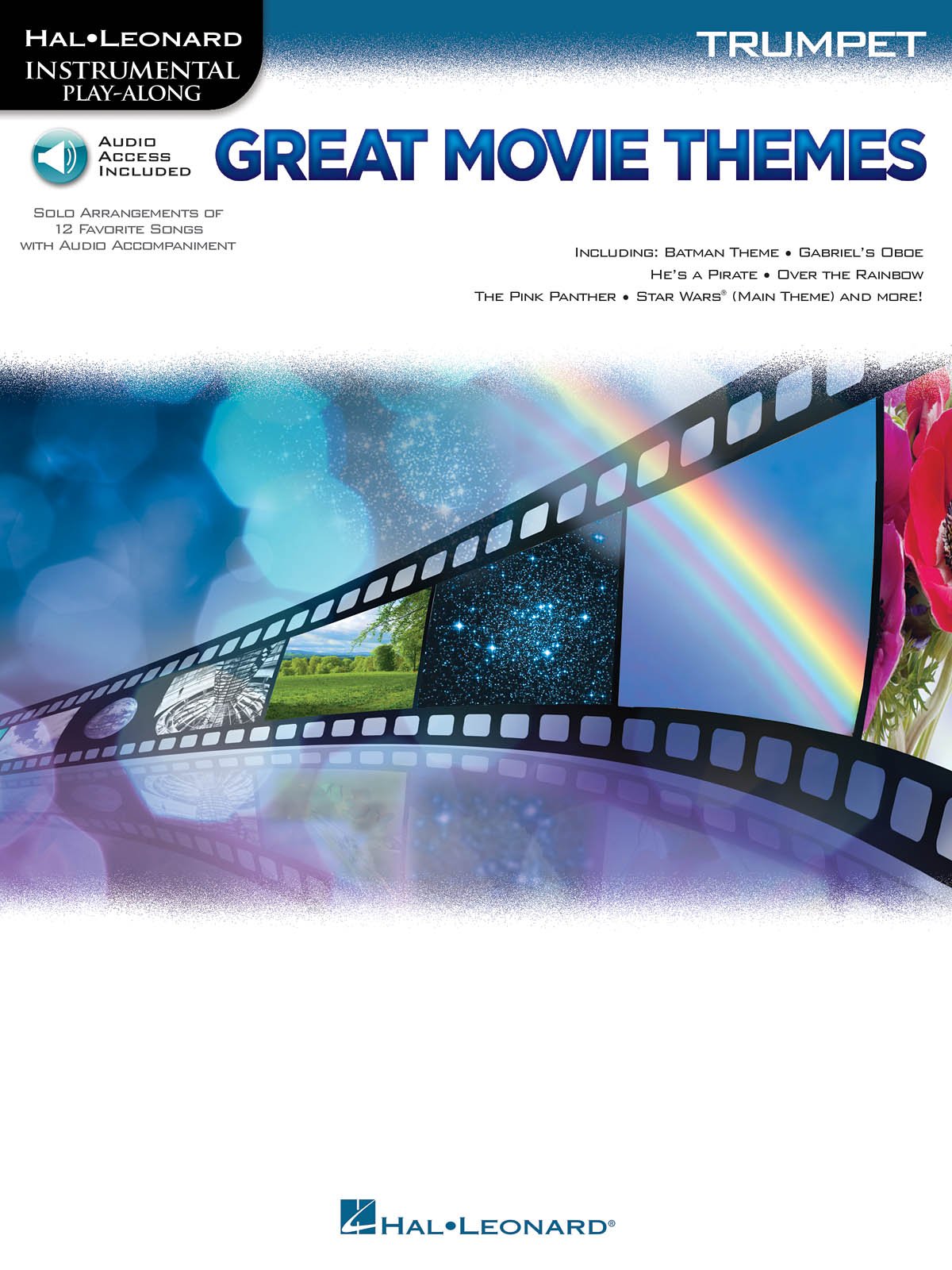 Great Movie Themes - -For Trumpet- (Book & Online Audio): Play-Along, Sammelband, Download (Audio) für Trompete (Hal Leonard Instrumental Play-along) Sheet Music