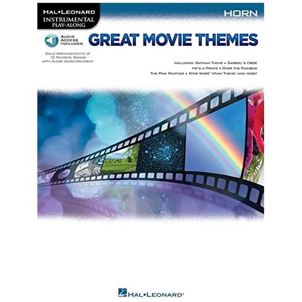 Great Movie Themes - -For Horn- (Book & Online Audio): Play-Along, Sammelband, Download (Audio) für Horn (Hal Leonard Instrumental Play-along) Social Sciences