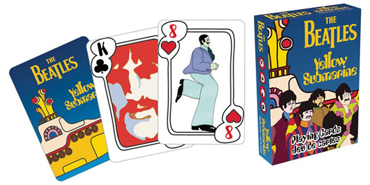 Playing Cards Beatles Yellow Submarine: Single Deck Leisure & Fun