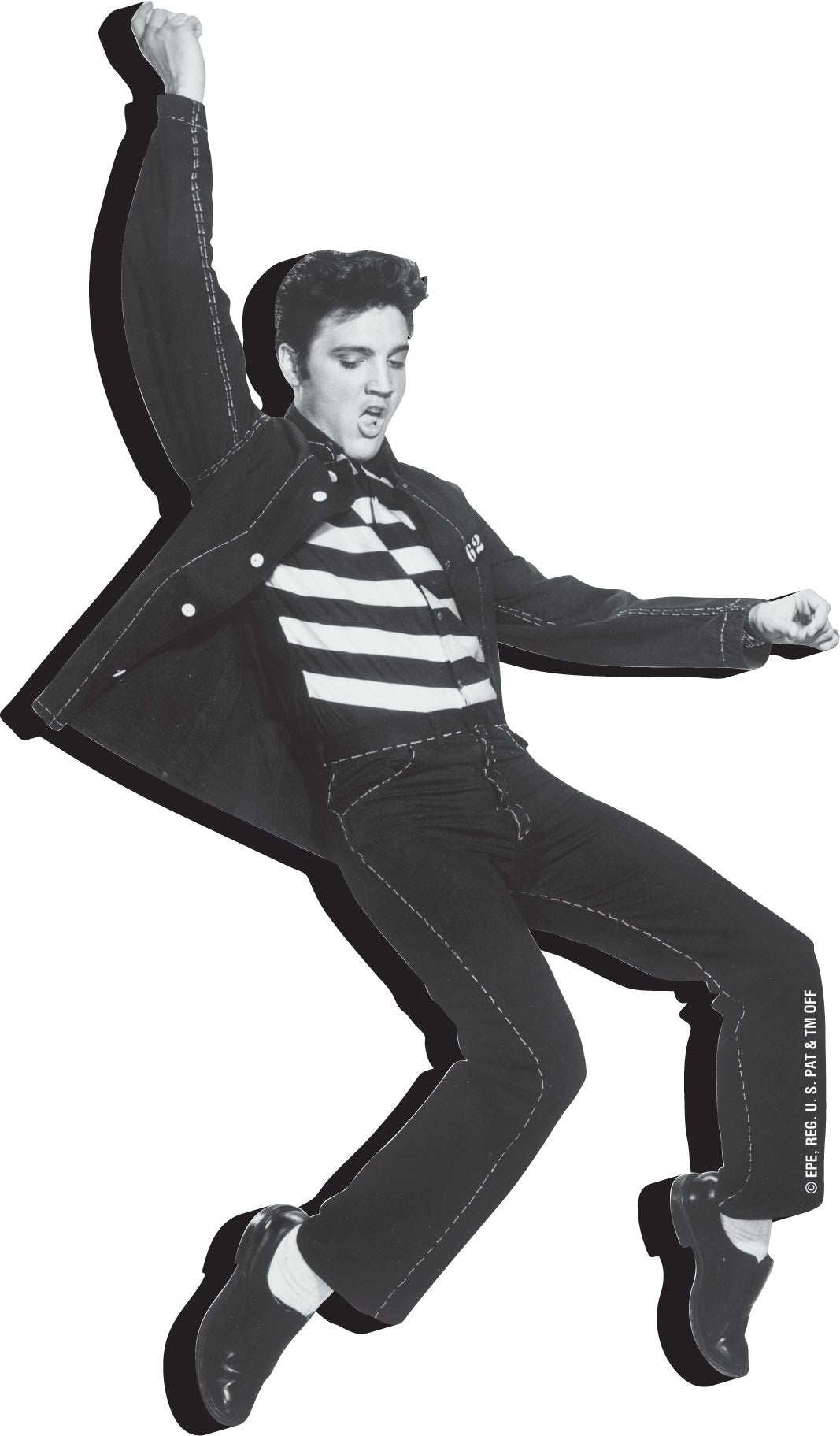 Elvis Jailhouse: Chunky Magnet Leisure, Home & Garden