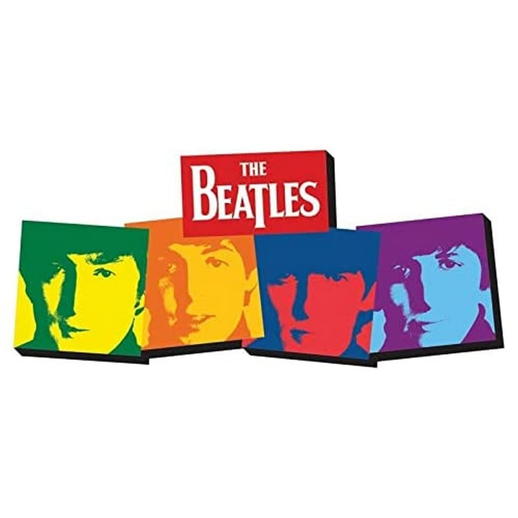 Beatles Squares Nmr: Chunky Magnet Books