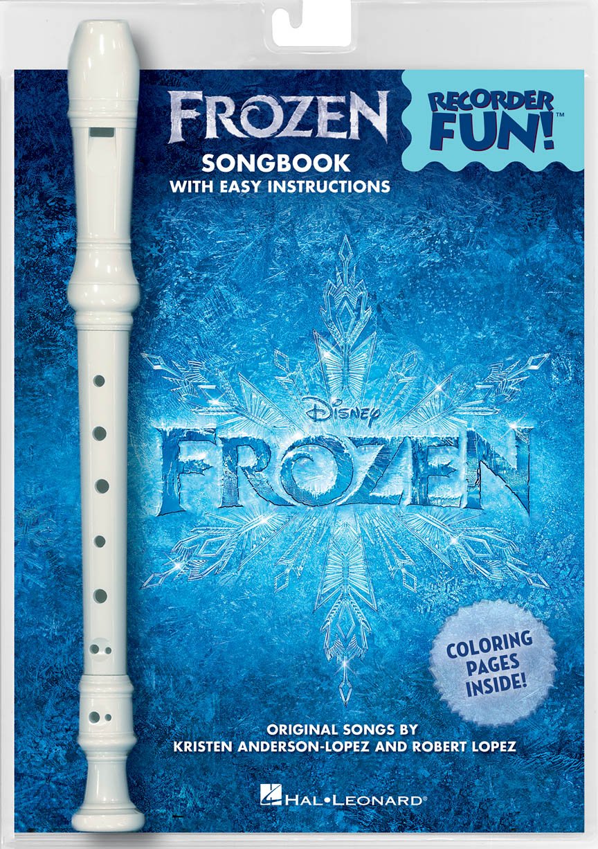 Frozen Recorder Fun! (Buch/Instrument): Songbook with Easy Instructions: Pack with Songbook and Instrument Sheet Music