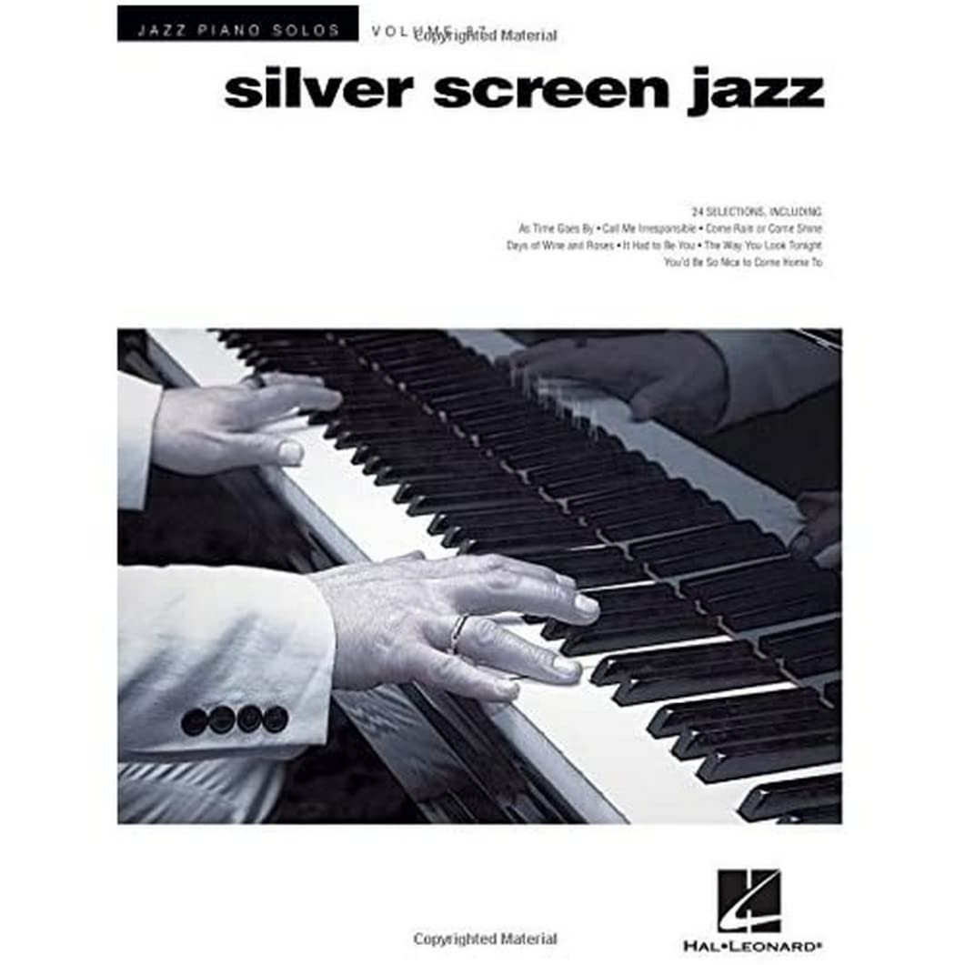 Silver Screen Jazz: Jazz Piano Solos Series Volume 37 (Jazz Piano Solos, 37) Sheet Music