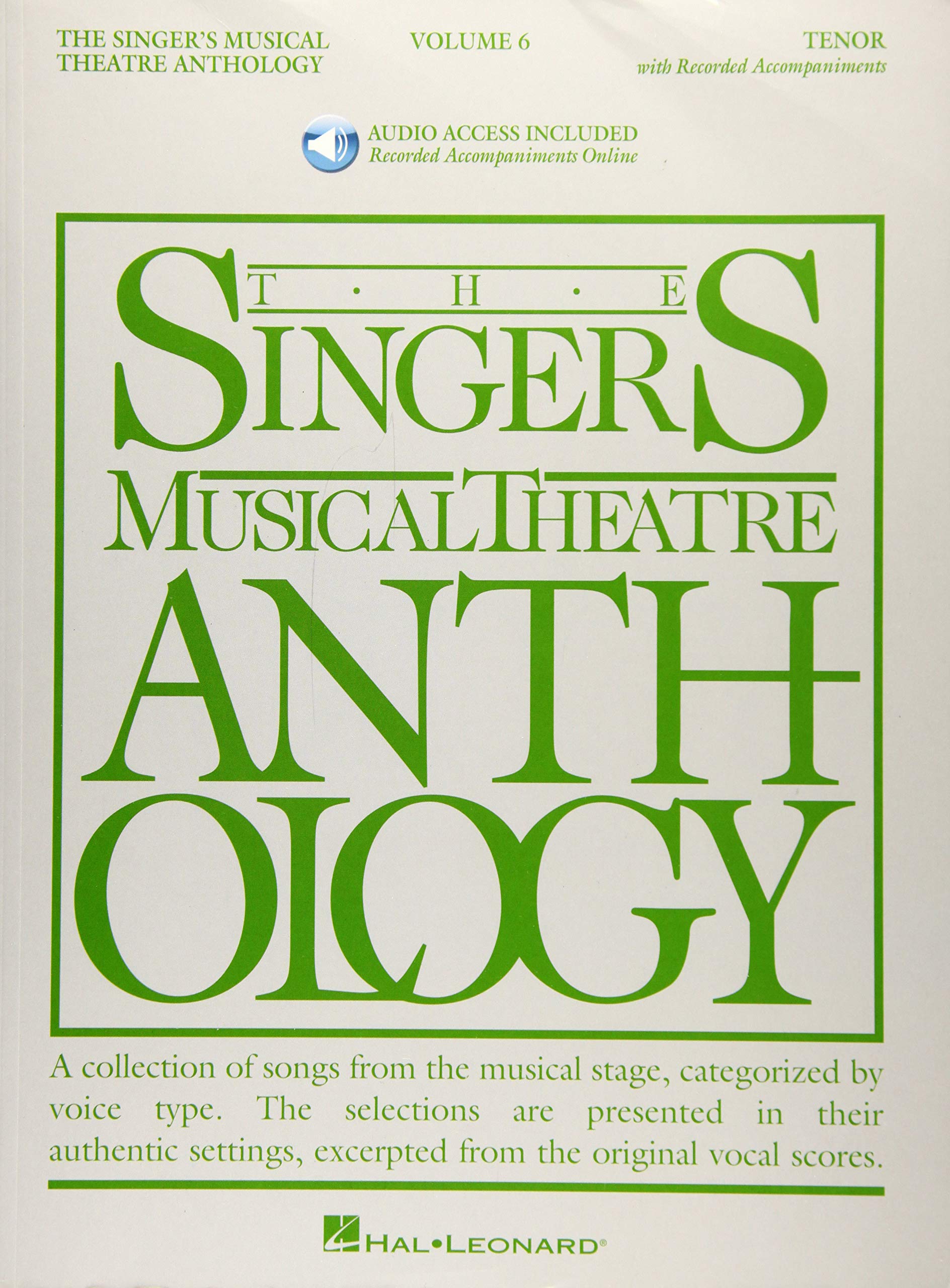 The Singer's Musical Theatre Anthology - Volume 6: Tenor Book/Online Audio Social Sciences