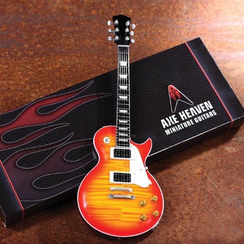 Axe Heaven Classic Electric Sunburst Model Miniature Guitar: Miniature Guitar Replica Collectible Leisure, Home & Garden