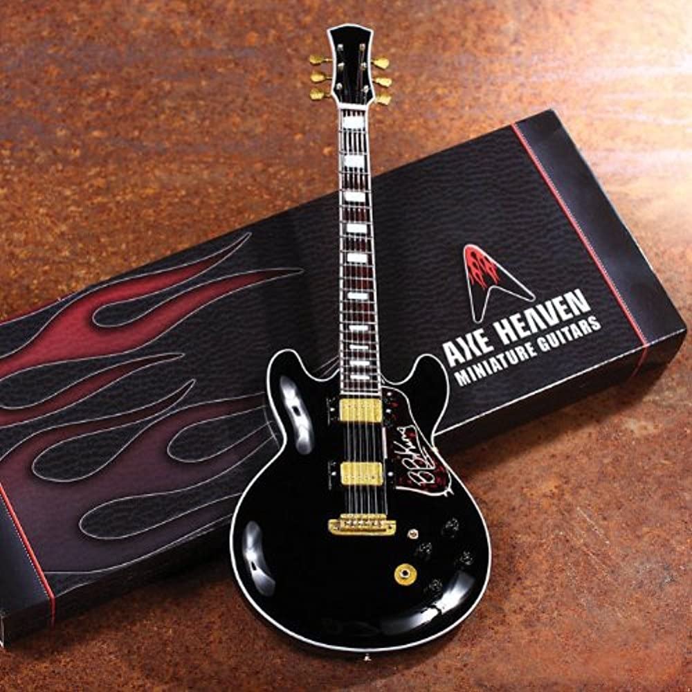 B. B. King Signature Lucille Model: Miniature Guitar Replica Collectible Books