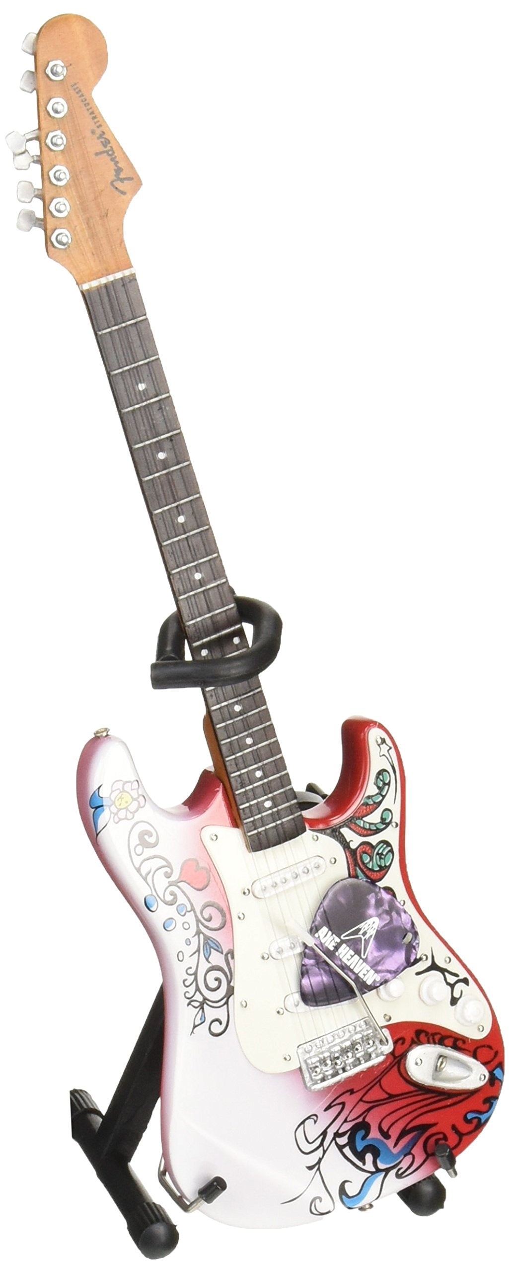 Axe Heaven Jimi Hendrix Monterey Stratocaster Mini Replica Guitar Books