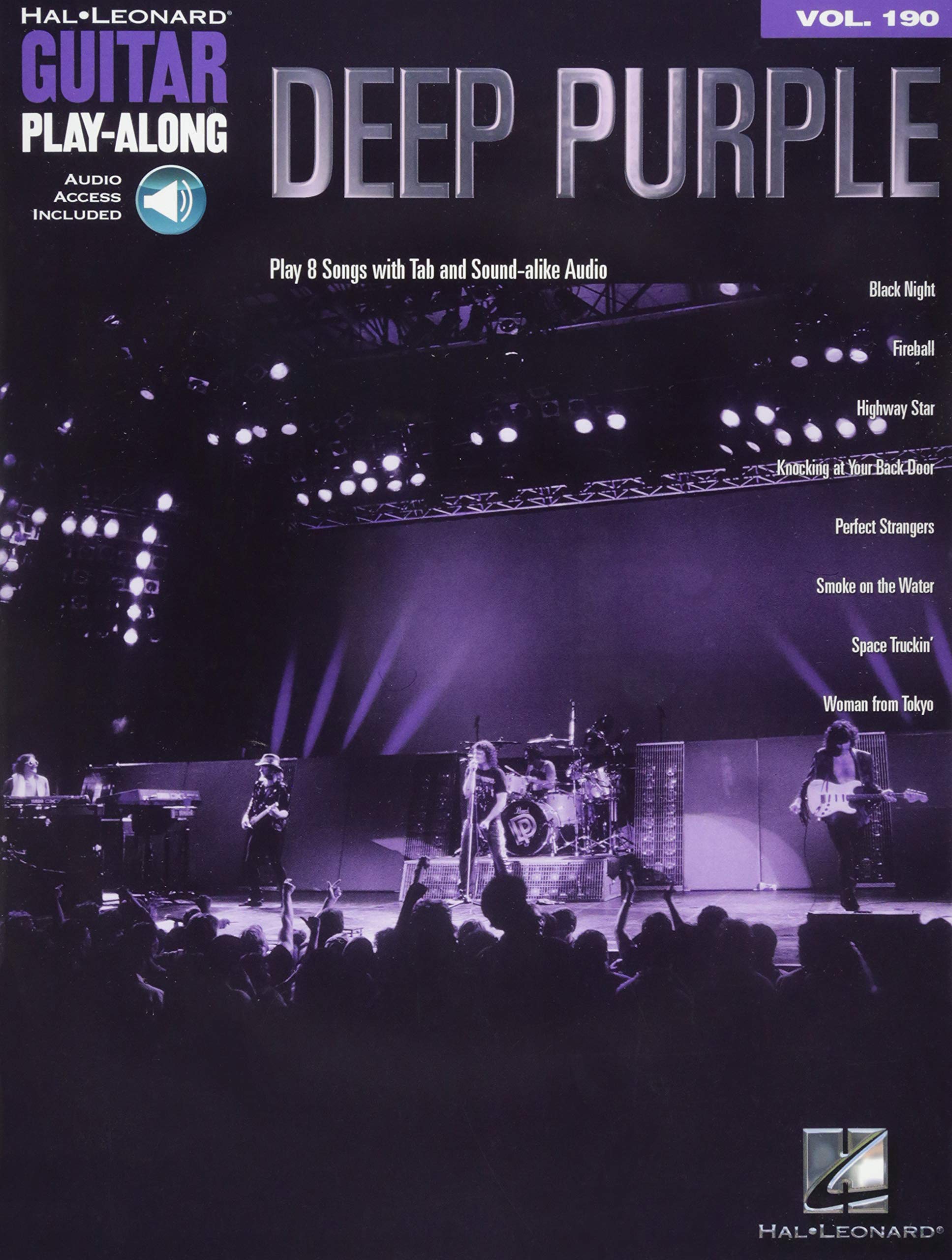Deep Purple: Guitar Play-Along Volume 190 (Hal Leonard Guitar Play-along, Band 190): Includes Downloadable Audio (Hal Leonard Guitar Play-along, 190) Media & Communication