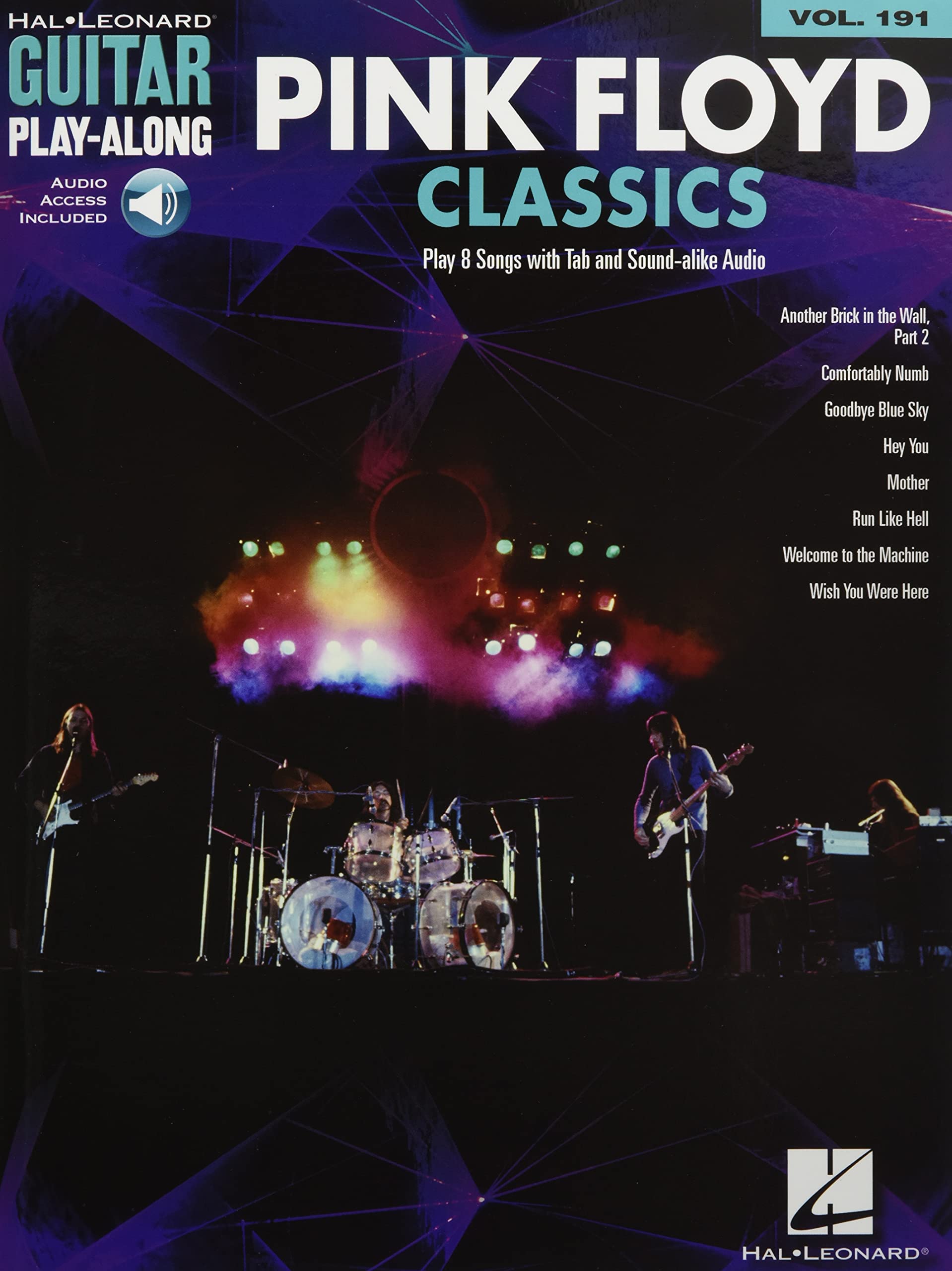 Pink Floyd Classics: Guitar Play-Along Volume 191: Includes Downloadable Audio (Guitar Play-Along, 191, Band 191) Sheet Music