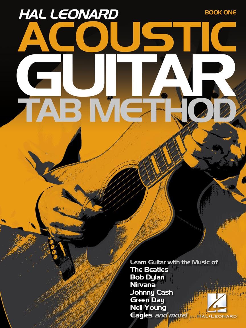 Hal Leonard Acoustic Guitar Tab Method: Book Only (Hal Leonard Acoustic Guitar Tab Method, 1, Band 1) Sheet Music