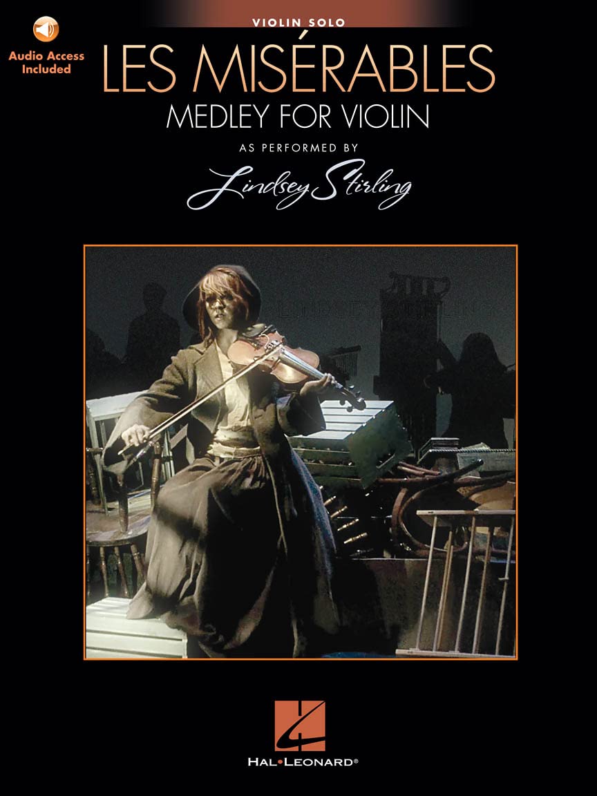 Lindsey Stirling - Les Miserables (Medley for Violin Solo) Book with Online Backing Tracks Sheet Music