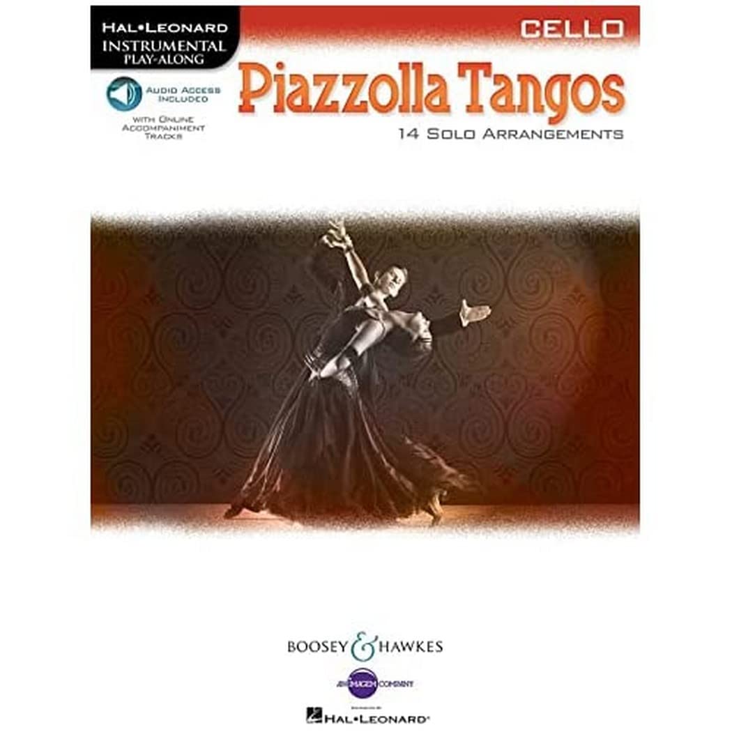 Piazzolla Tangos Cello: 14 Solo Arrangements. Violoncello. (Hal Leonard Instrumental Play-Along) Social Sciences