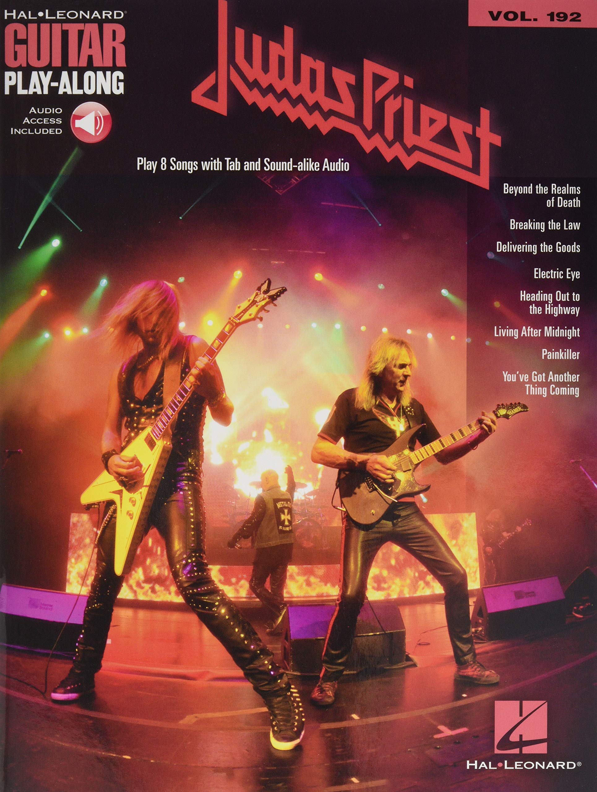 Judas Priest - Guitar Play-Along Volume 192 Book/Online Audio Sheet Music