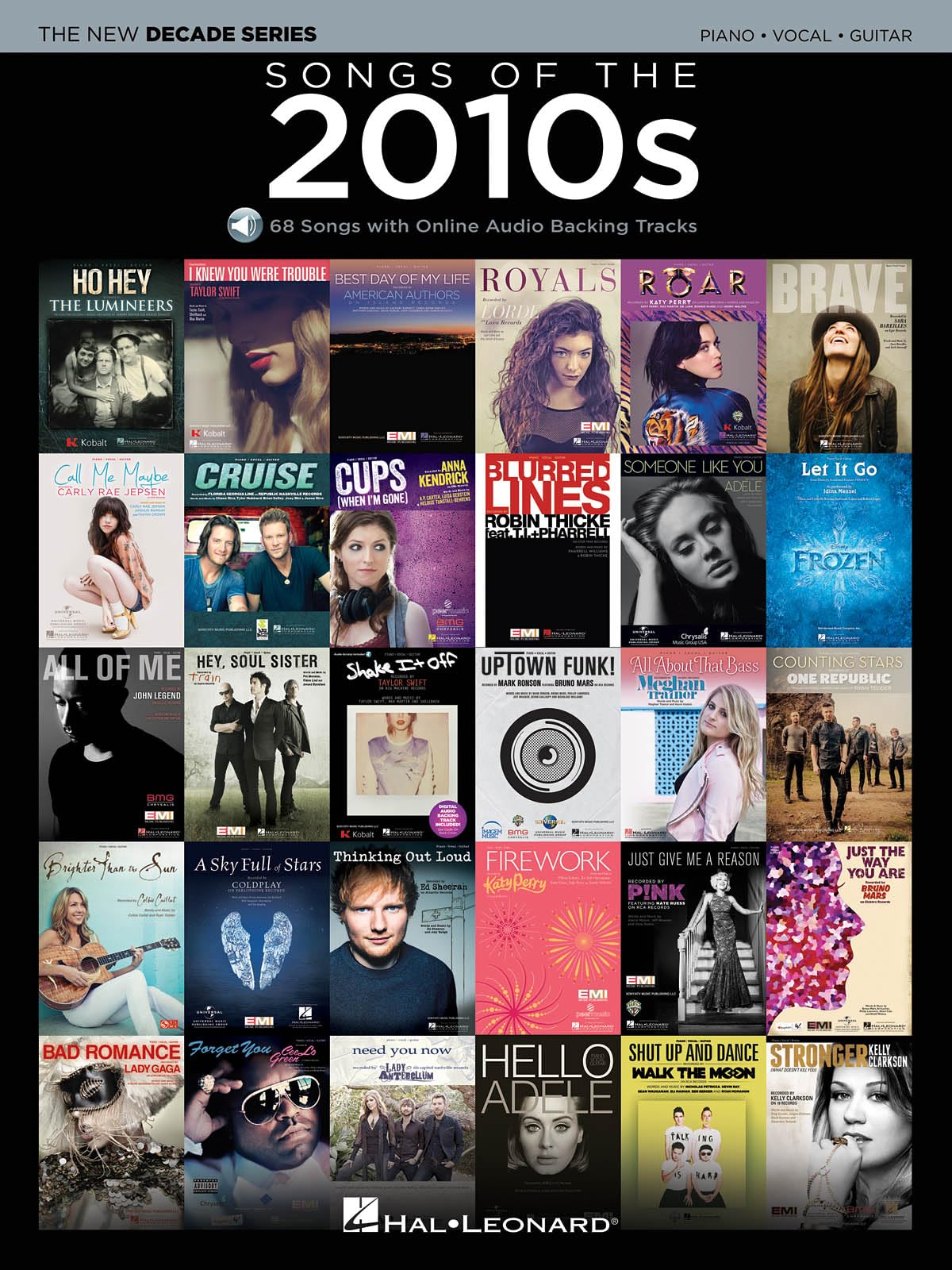 Songs Of The 2010s -Piano, Voice & Guitar Book & Audio-: Noten, Songbook für Klavier, Gesang, Gitarre Social Sciences
