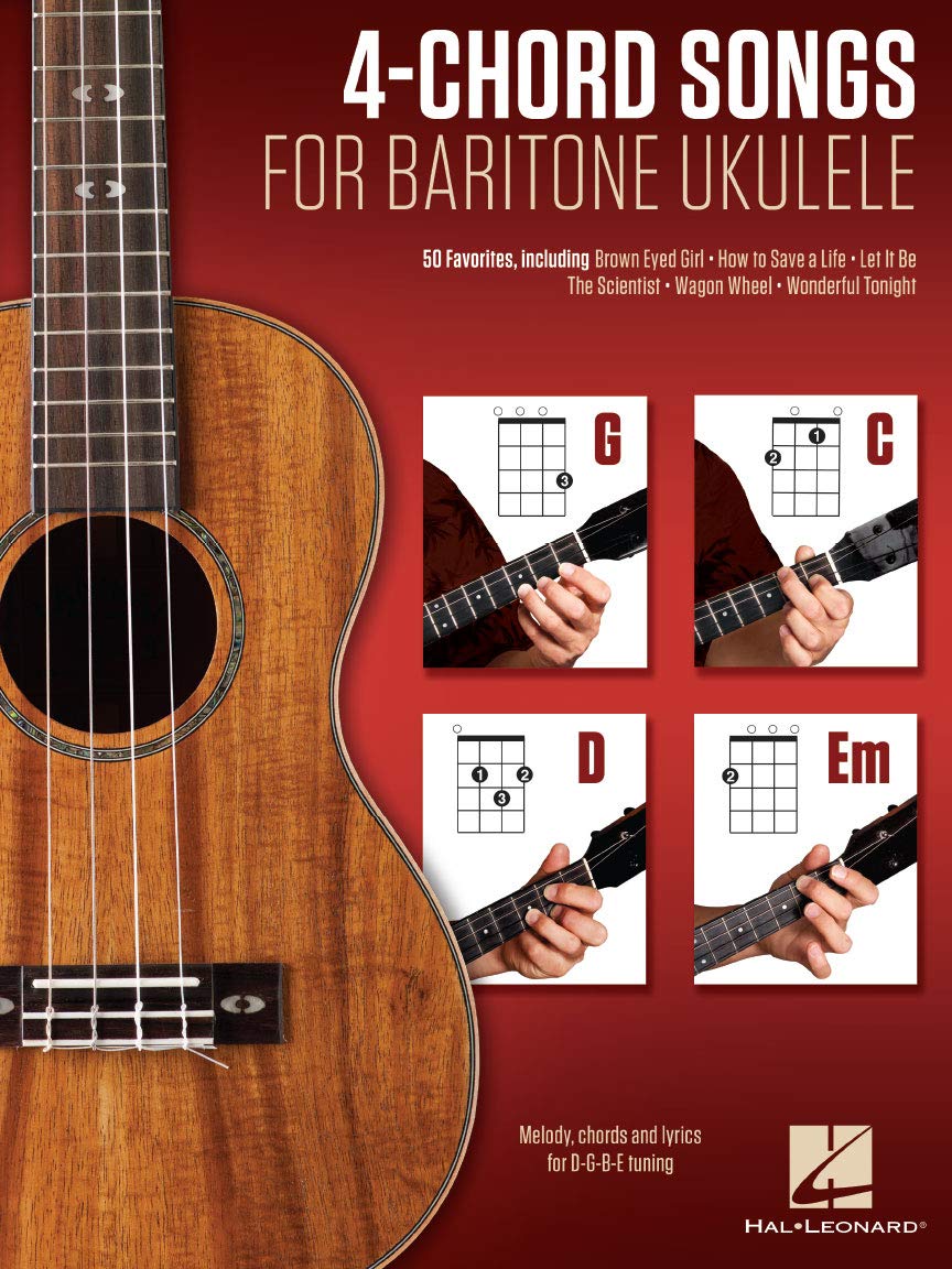 4-Chord Songs for Baritone Ukulele (G-C-D-Em): Melody, Chords and Lyrics for D-G-B-E Tuning Social Sciences
