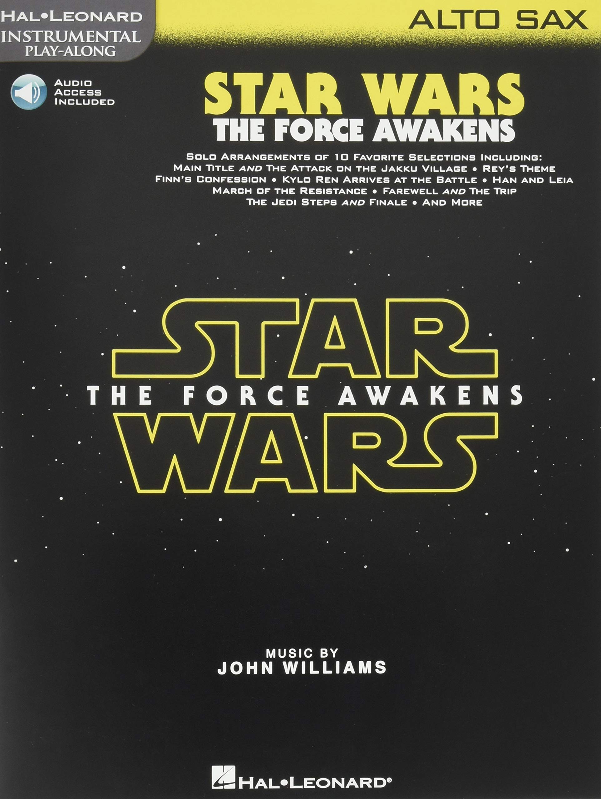 Star Wars: The Force Awakens: Alto Sax (Instrumental Play Along): The Force Awakens - Alto Saxophone Media & Communication