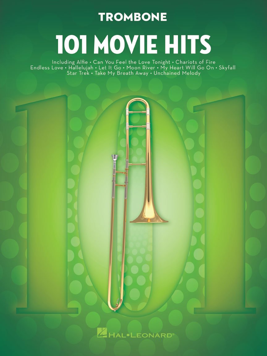 101 Movie Hits For Trombone: Noten, Sammelband für Posaune Sheet Music
