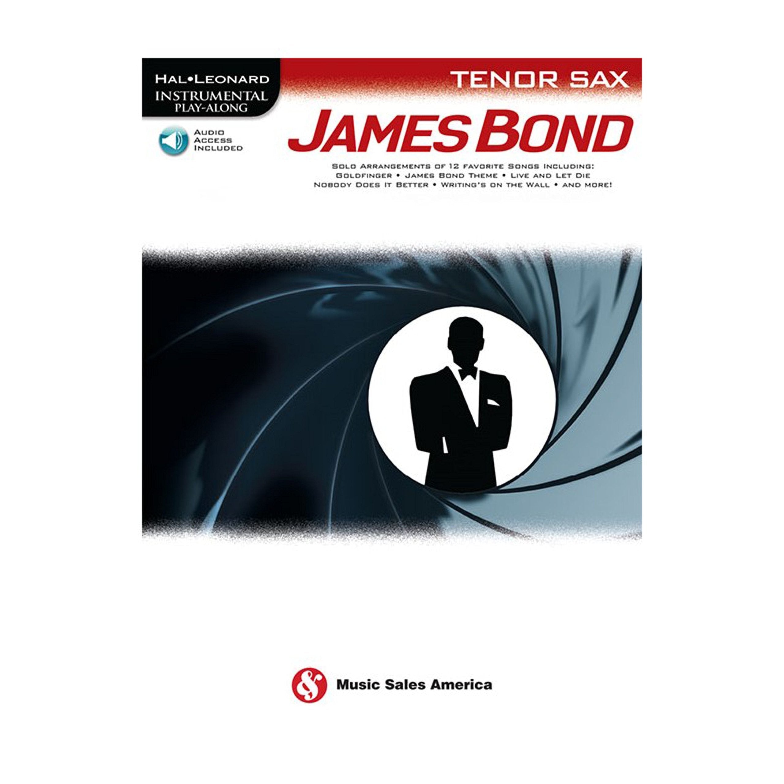 Hal Leonard Instrumental Play-Along: James Bond - Tenor Saxophone (Book/Online Audio) Social Sciences