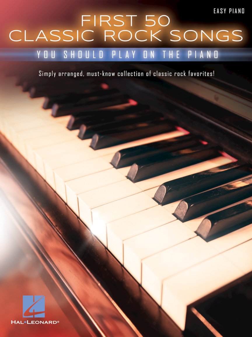 First 50 Classic Rock Songs You Should Play on Piano Sheet Music
